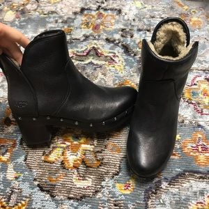 UGG ankle boots - size 6 - VERY gently used